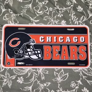 1999 Chicago Bears License Plate